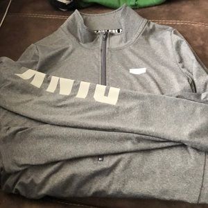 PINK quarter zip shirt